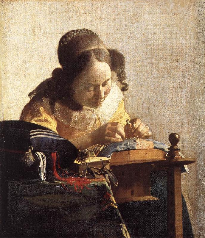 Jan Vermeer The Lacemaker